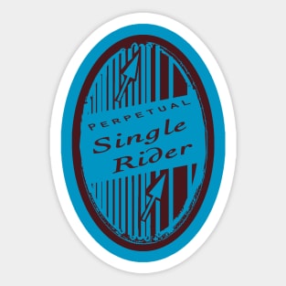 Perpetual Single Rider Sticker